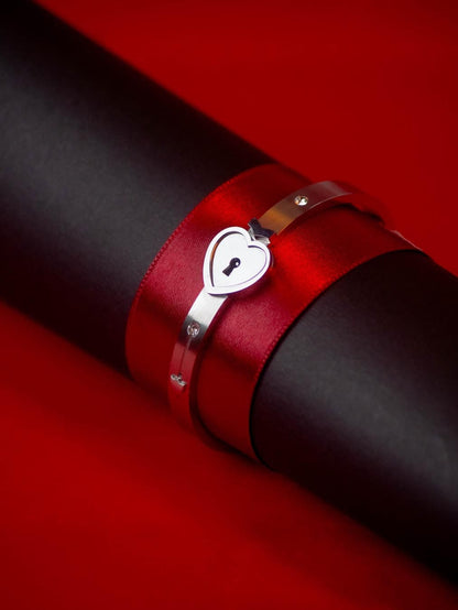 Set Pareja Collar Llave + Pulsera Corazon ❤️🗝️