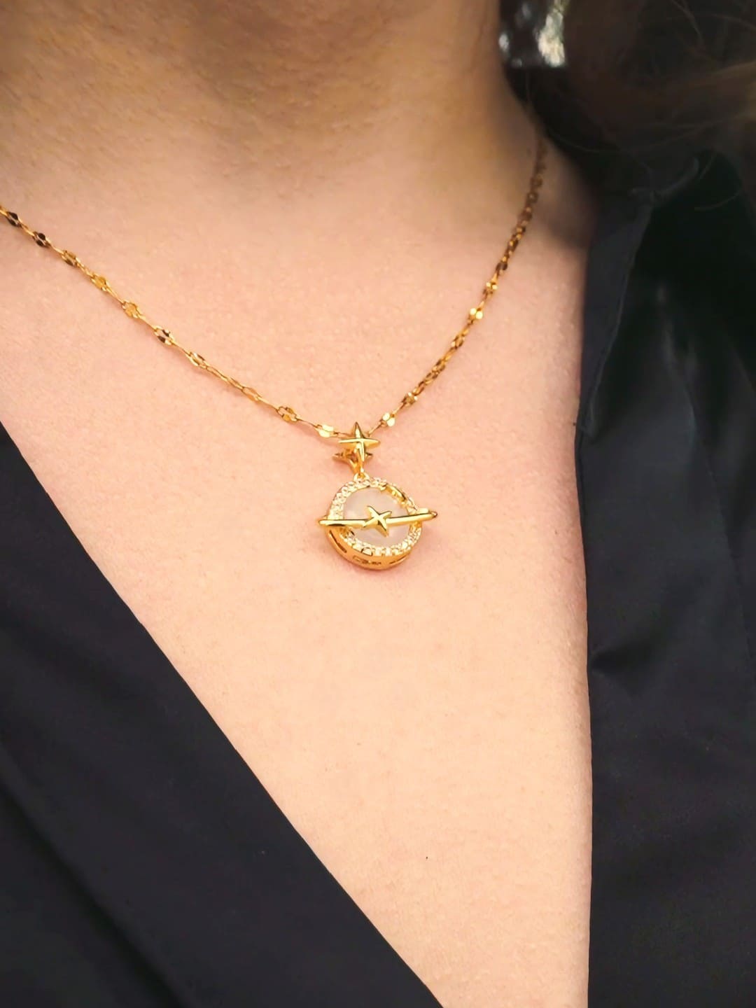 Collar Saturno 🪐