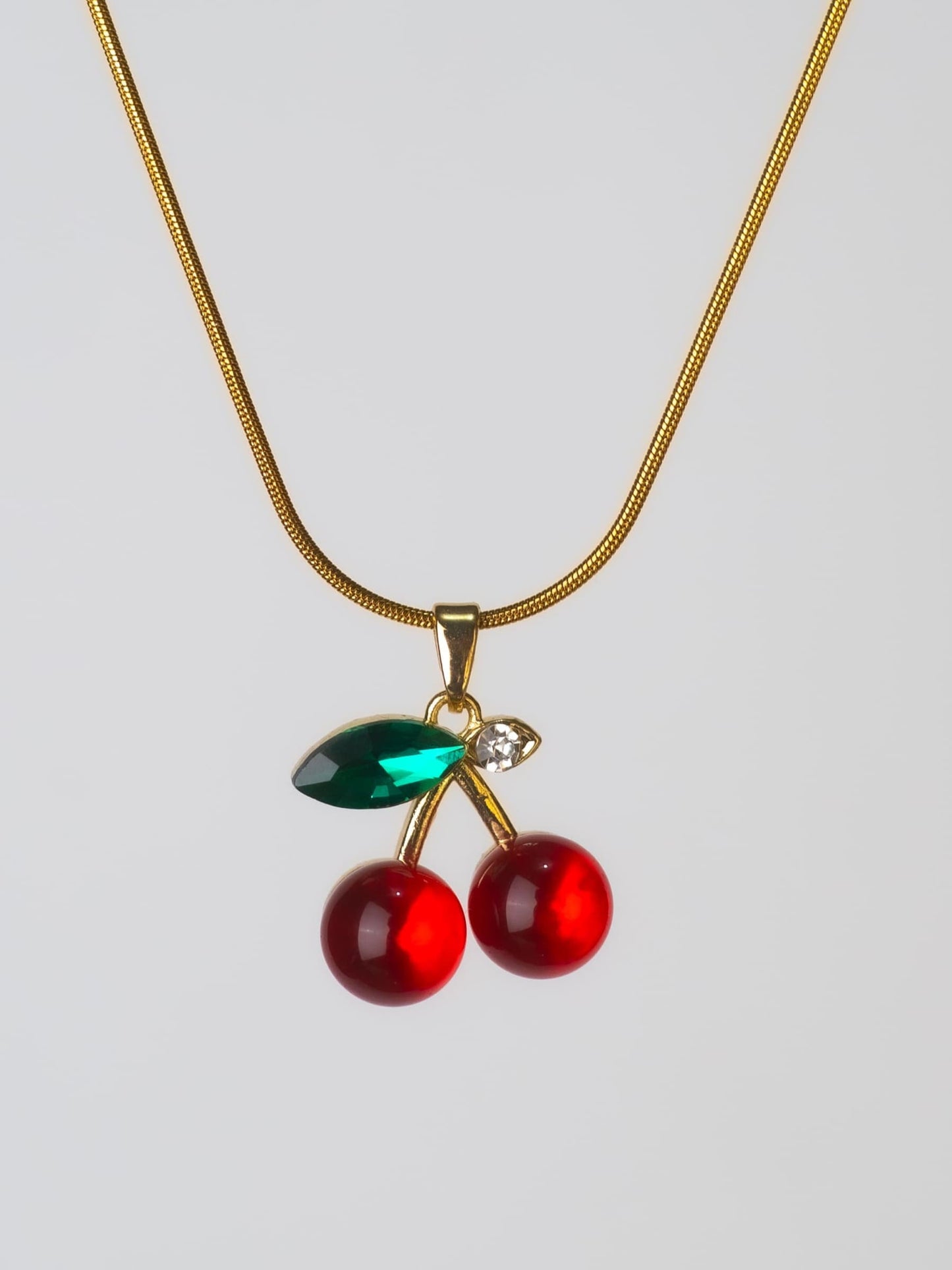 Set Cereza Collar + Aretes 🍒
