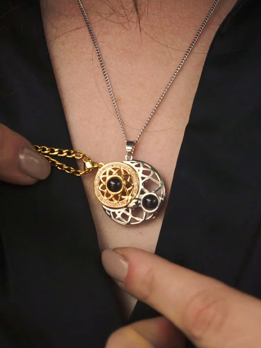 Collar Pareja Sol y Luna ☀️🌙
